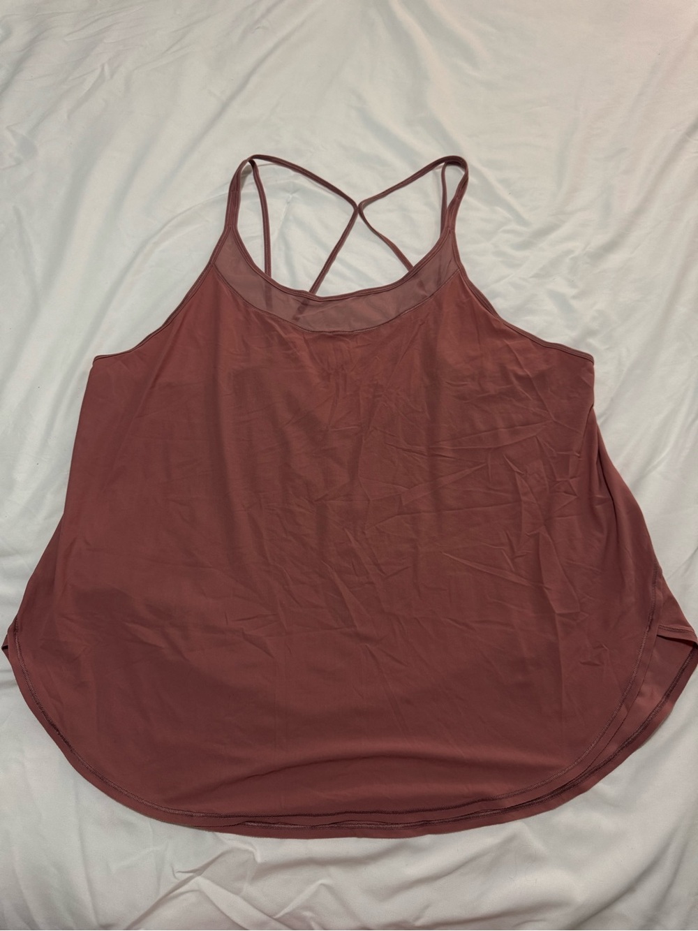 Lululemon Anew Strap Tank - Spanish Rose